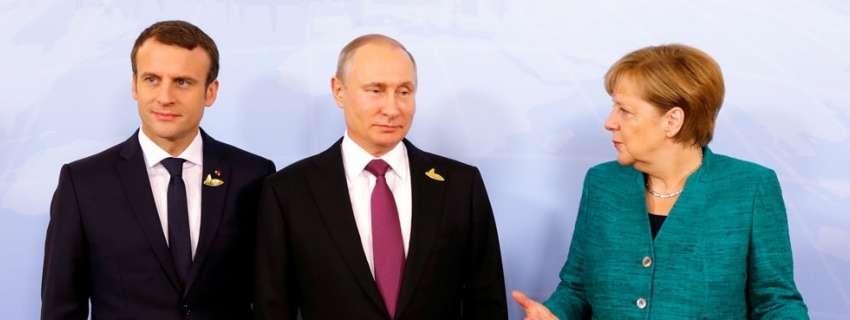 Макрон анонсував телефонну розмову про конфлікт на Донбасі