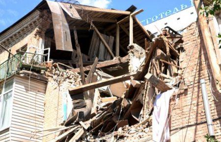 Київ: будинок, у якому стався вибух, реконструкції не підлягає, — ЗМІ