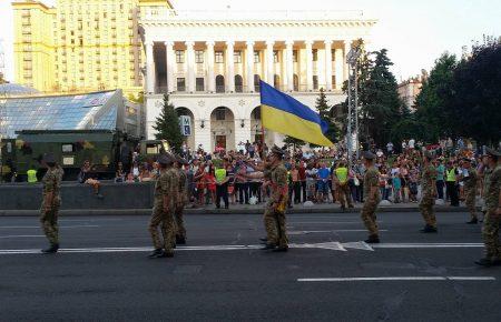 На Хрещатику проходить репетиція параду до Дня Незалежності (Фото, Відео)