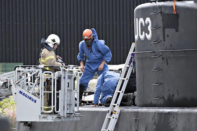 Поліція Данії вважає, що субмарину поблизу Копенгагена затопили навмисно, — ЗМІ