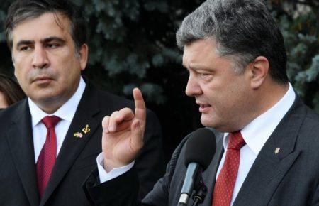 Порошенко і Саакашвілі змагаються за першість у Фейсбуці
