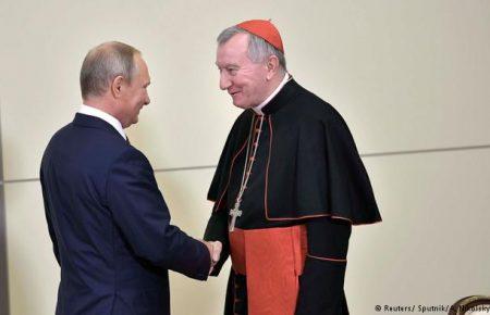 Держсекретар Ватикану під час зустрічі з Путіном говорив про Донбас