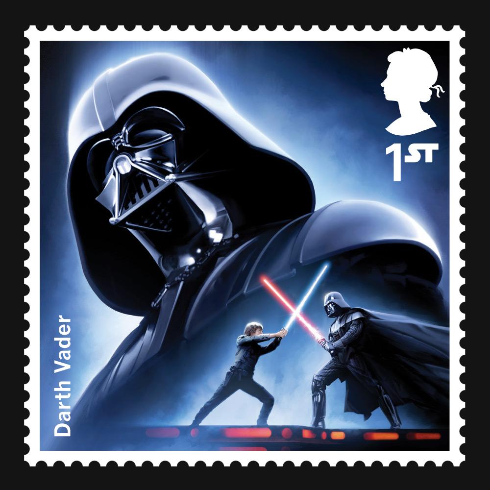Британська пошта випустить марки з героями «Зоряних війн» (ФОТО)
