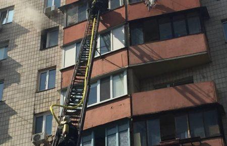 Під час пожежі у столичній дев'ятиповерхівці загинула дитина