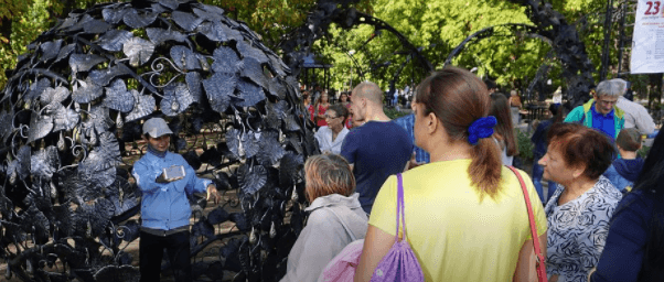 У Донецьку відкрили пам’ятник з цитатою імператора Миколи ІІ (ФОТО)