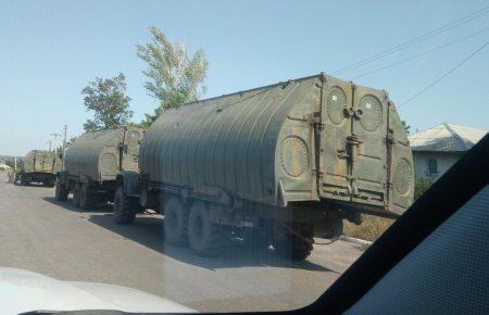 ОБСЄ показала три колони військової техніки у «ЛНР»