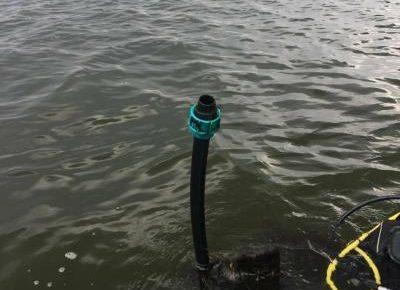 На кордоні з Молдовою виявили підводний спиртопровід, — ДПСУ (ФОТО)