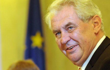 Президент Чехії пропонує узаконити анексію Криму