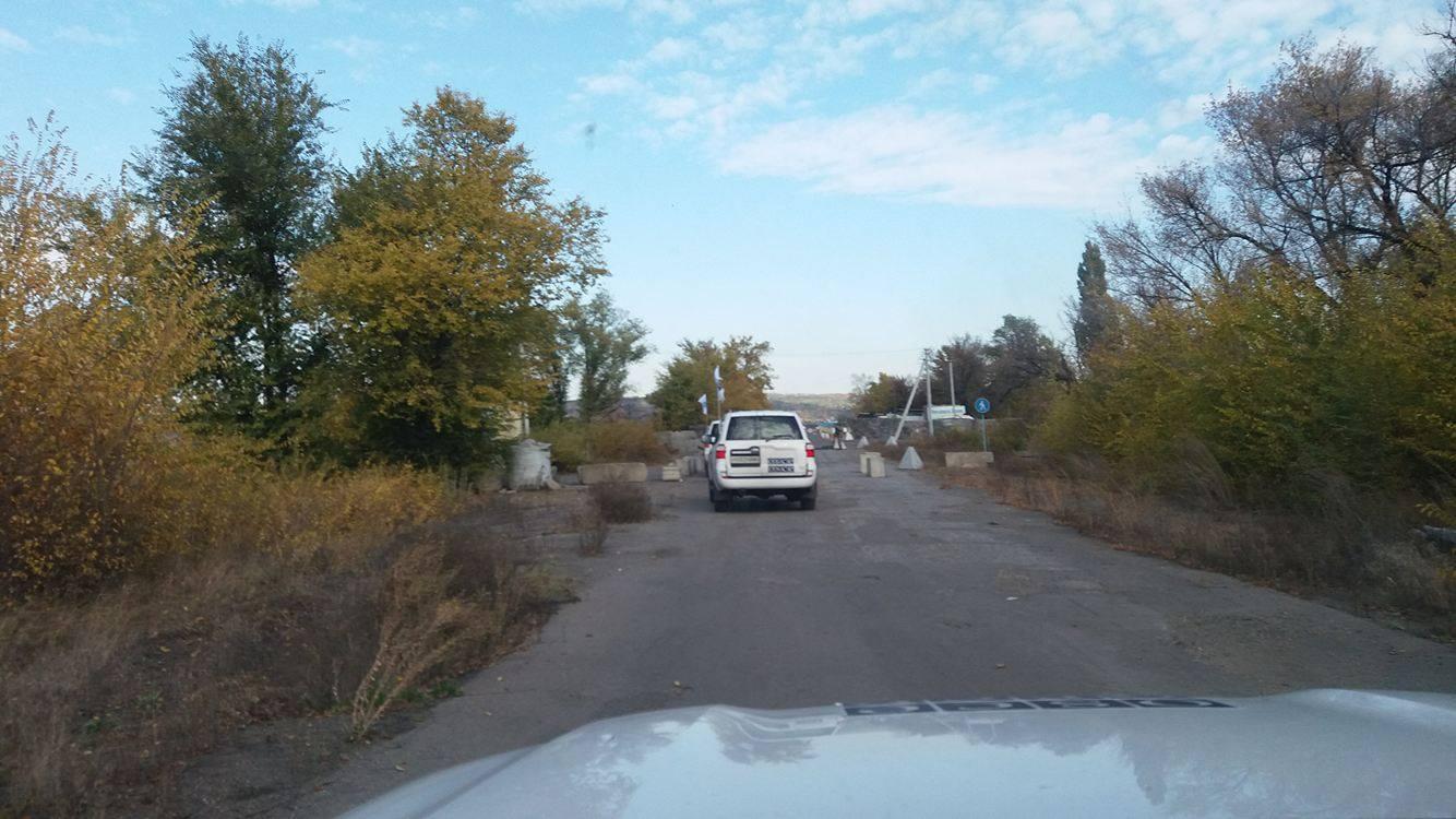 Біля Золотого розміновують дорогу, — ОБСЄ