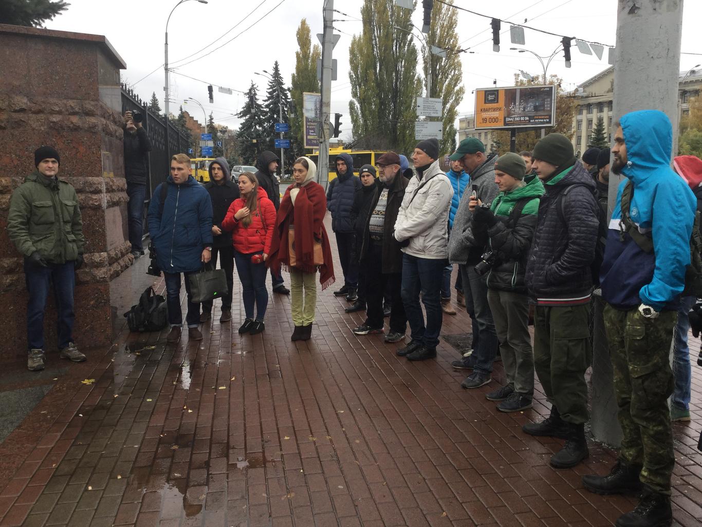 Справа Волкова: активісти влаштували мітинг перед судом, щоб не випустили підозрюваного