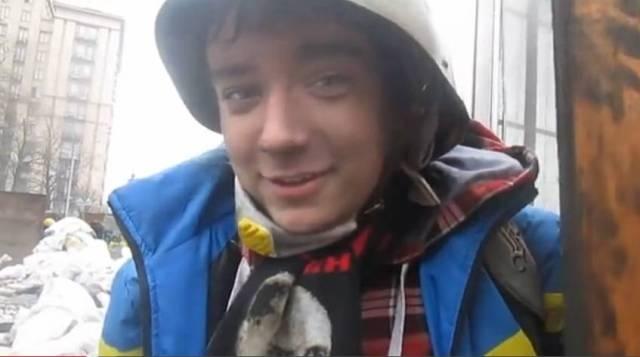 На морозі рвуться струни бандури, - майданівець Дмитро Голубничий