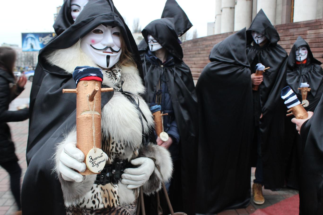 У Києві вручили антипремію «Золотий Буратіно» за політичну деградацію(ФОТОрепортаж)