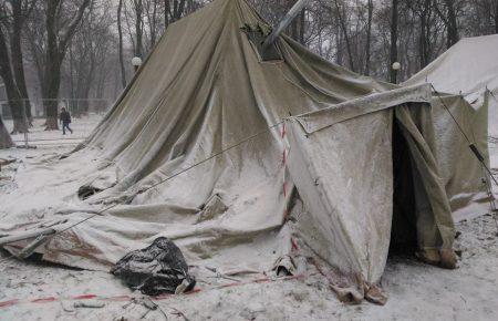 Сьогодні зранку була спроба штурму наметового містечка прихильників Саакашвілі