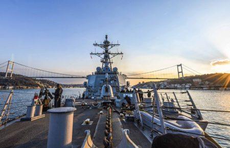 У Чорне море зайшов американський есмінець Carney (ФОТО)