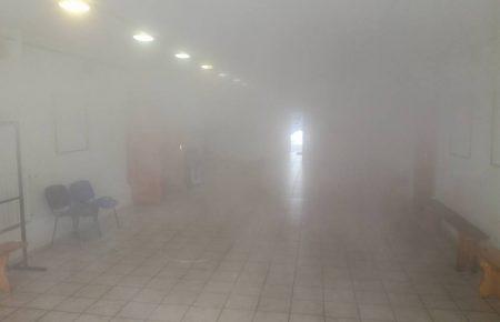 В Києві Музей Івана Гончара залило гарячою водою (ФОТО)