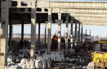 Активісти три дні блокують приватну сміттєсортувальну станцію біля Дрогобича