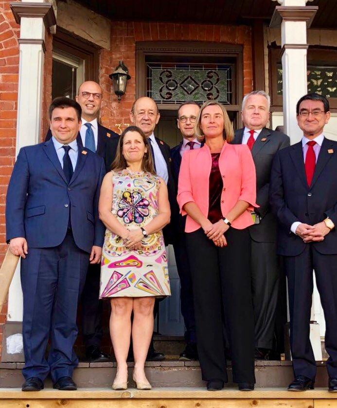 Новый формат сотрудничества: о чем договорился Климкин с министрами Большой семерки?