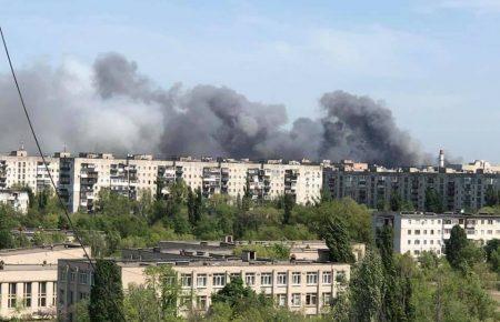 Під Сєвєродонецьком горить близько 5 гектарів лісу, - ДСНС (ФОТО)