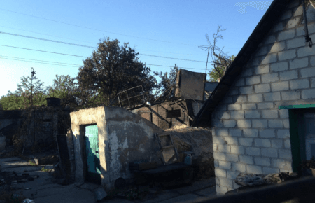 В районі Чигирі через обстріли згоріли дев'ять будинків