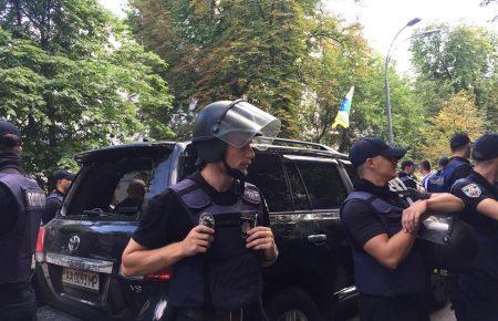 Мітинг "євробляхерів" під ВР: поліція затримала одну людину