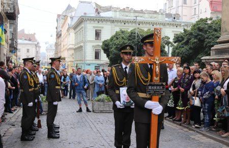 У Львові попрощалися із загиблим 21-річним бійцем «Айдару» (ФОТО)