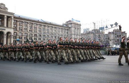 День Незалежності: жінки-військові візьмуть участь у параді у складі «спільної коробки»