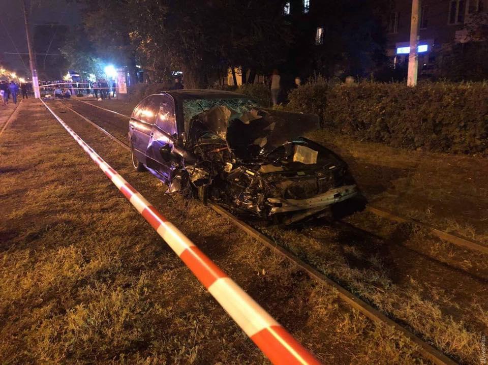 ДТП в Одесі: затримали ймовірного винуватця аварії