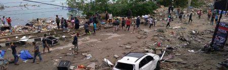 В Індонезії землетрус магнітудою 7,5 спричинив цунамі, загинули щонайменше 48 людей