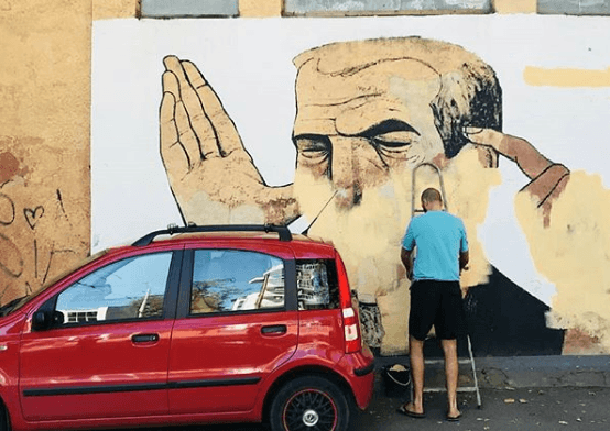 Ще один мурал художника Гамлета знищили в Одесі: автор про інцидент