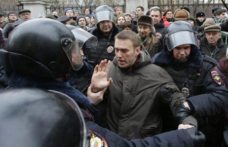 Навального затримали у Москві після 30 днів арешту