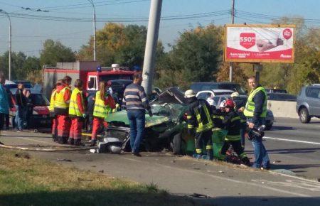 ДТП на проспекті Ватутіна: затримано водія автомобіля «Сеат»