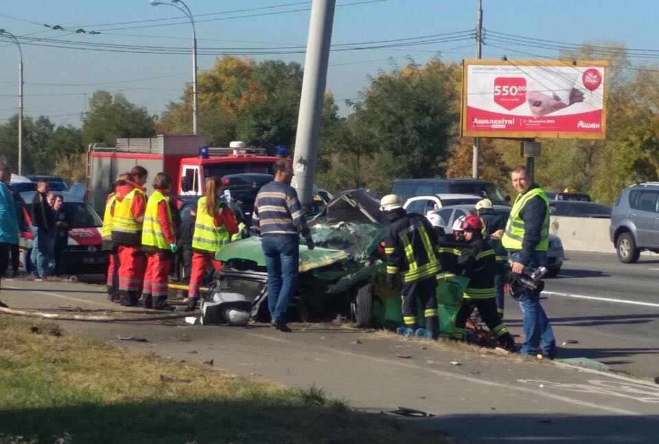 ДТП на проспекті Ватутіна: затримано водія автомобіля «Сеат»