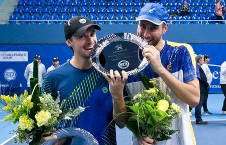 Українець Молчанов в парі зі словаком виграли у фіналі тенісного турніру в Братиславі