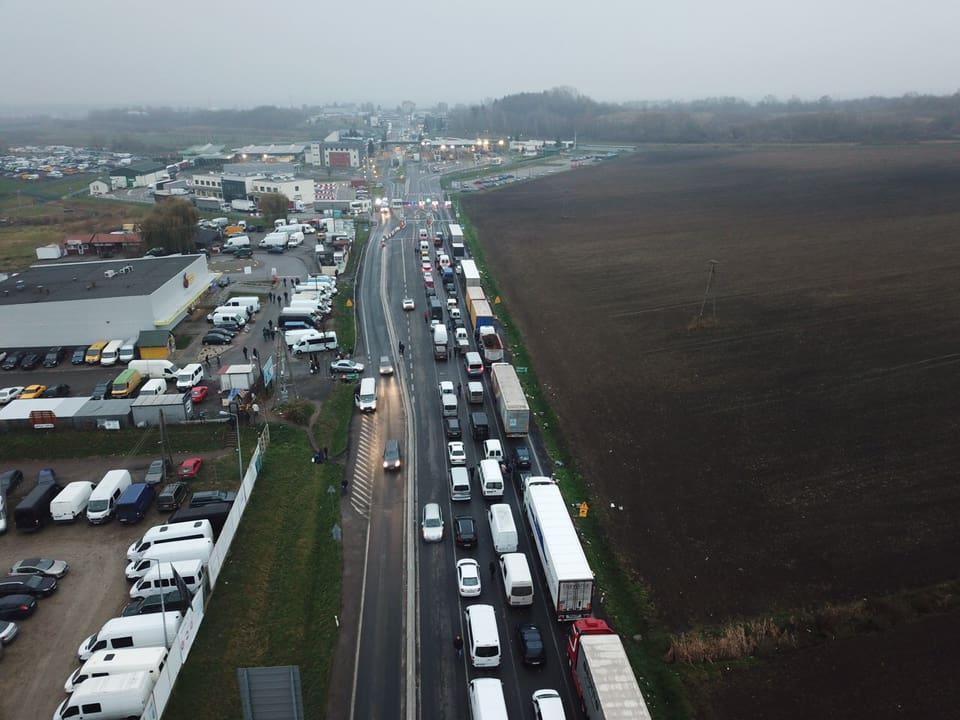 Для врегулювання ситуації на кордоні, де протестують автомобілісти, створили робочу групу — МВС