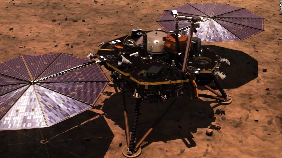 Зонд InSight сів на Марс і надіслав перше фото