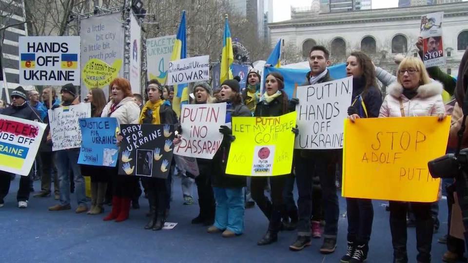 Українці Америки у понеділок виходять на акції протесту «Ні Російській агресії»