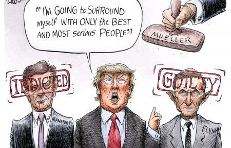 «Глибоко занепокоєні»: вирок Манафорту, російський закон про фейки та заворушення в Алжирі