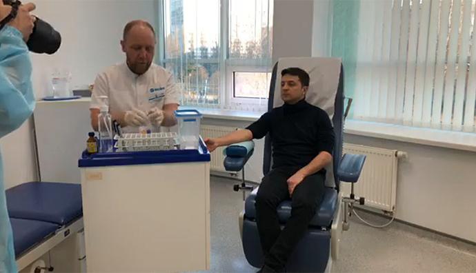 У клініці «Eurolab» заявили, що вони випадково сплутали дати у довідці Зеленського