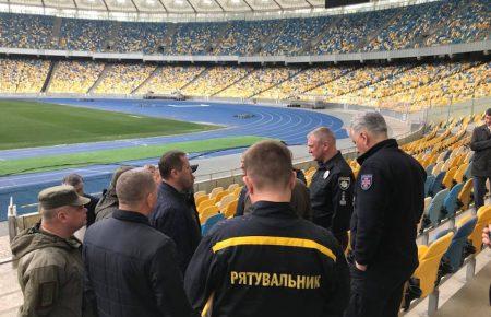 Рятувальники готуються забезпечувати порядок під час можливих дебатів на НСК «Олімпійський» — ДСНС