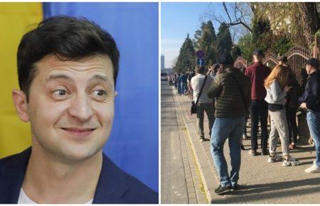 Зеленський показав свій бюлетень, а у Чехії та Польщі уторилися черги з охочих проголосувати — перші підсумки 21 квітня