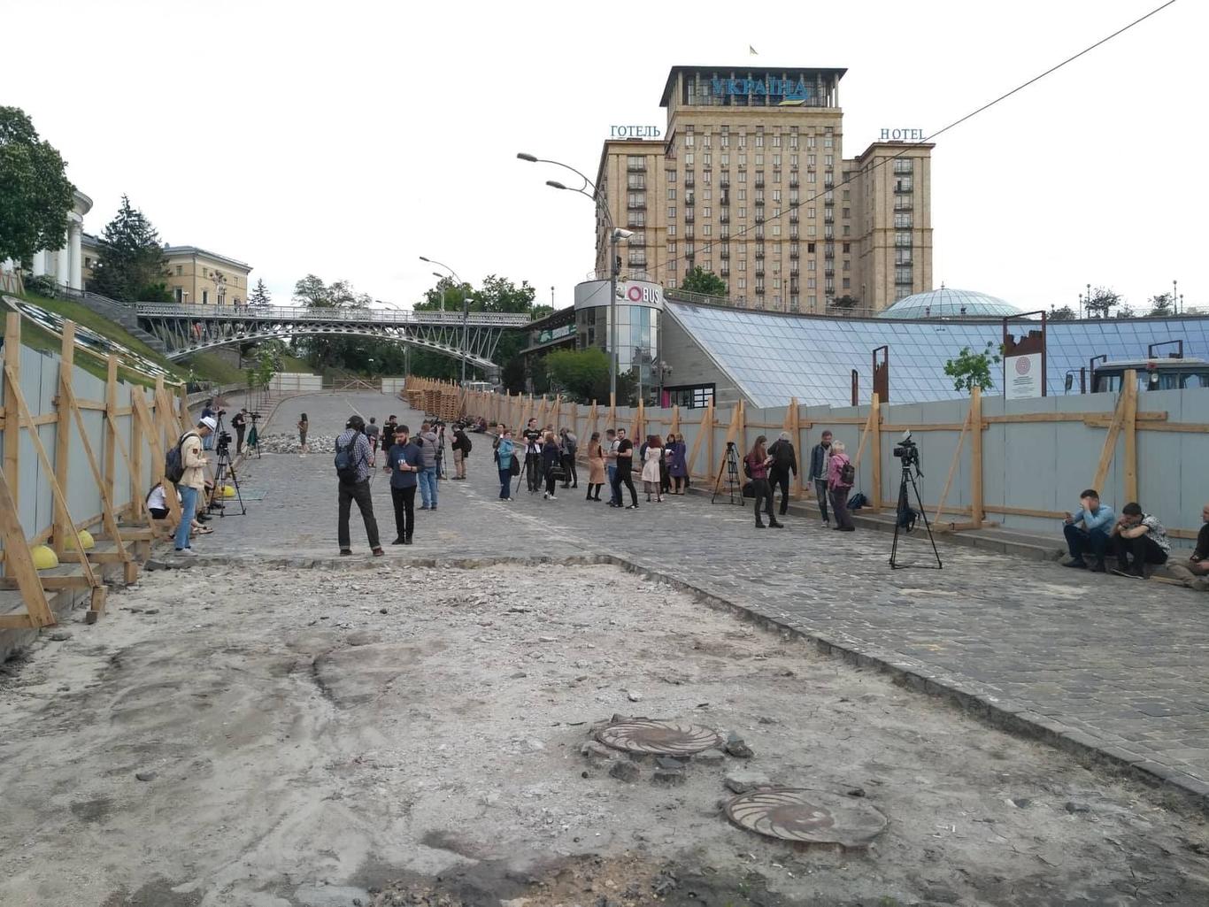 На Інститутській вимагають відкласти будівництво Меморіалу до завершення слідчих експериментів