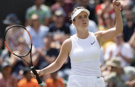 Українка Світоліна вийшла до 1/4 фіналу тенісного турніру Вімблдон