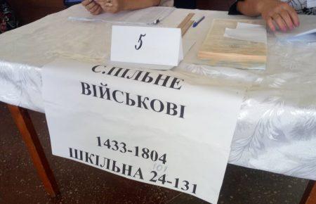 Облаштували окремий стіл: як голосували військові без спецдільниць