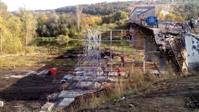 СЦКК: бойовики зривають демонтаж мосту в Станиці Луганській