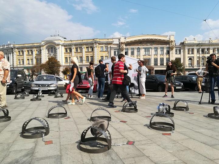 У Харкові пройшла акція на підтримку в’язнів Кремля