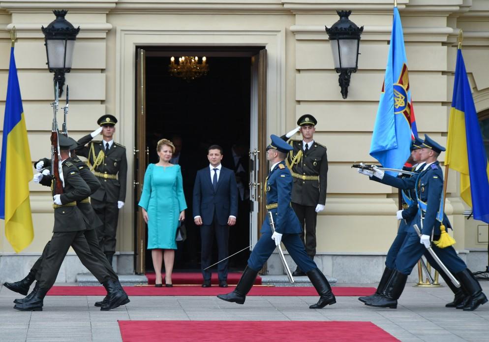 Спільна пресконференція президентів України та Словаччини (трансляція)