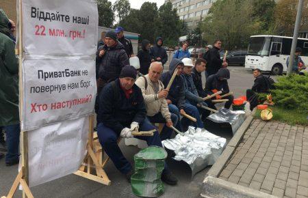 Мітингуватимемо, поки не повернуть борг — представник Нікопольського заводу феросплавів