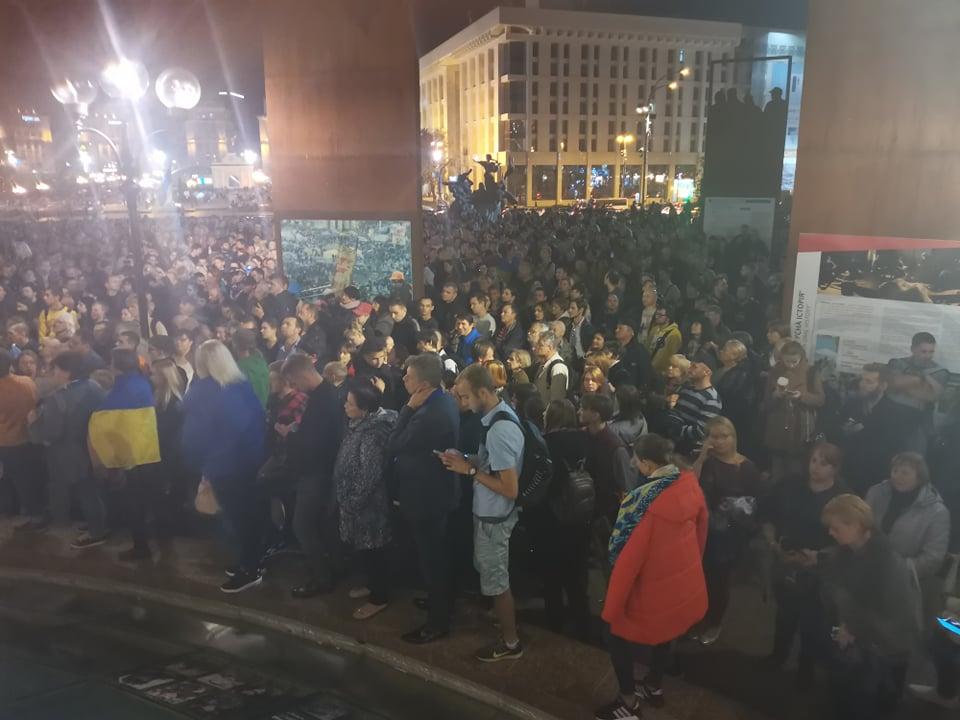 Щонайменше у 5 містах проходить акція проти погодження «формули Штайнмаєра» (фото)