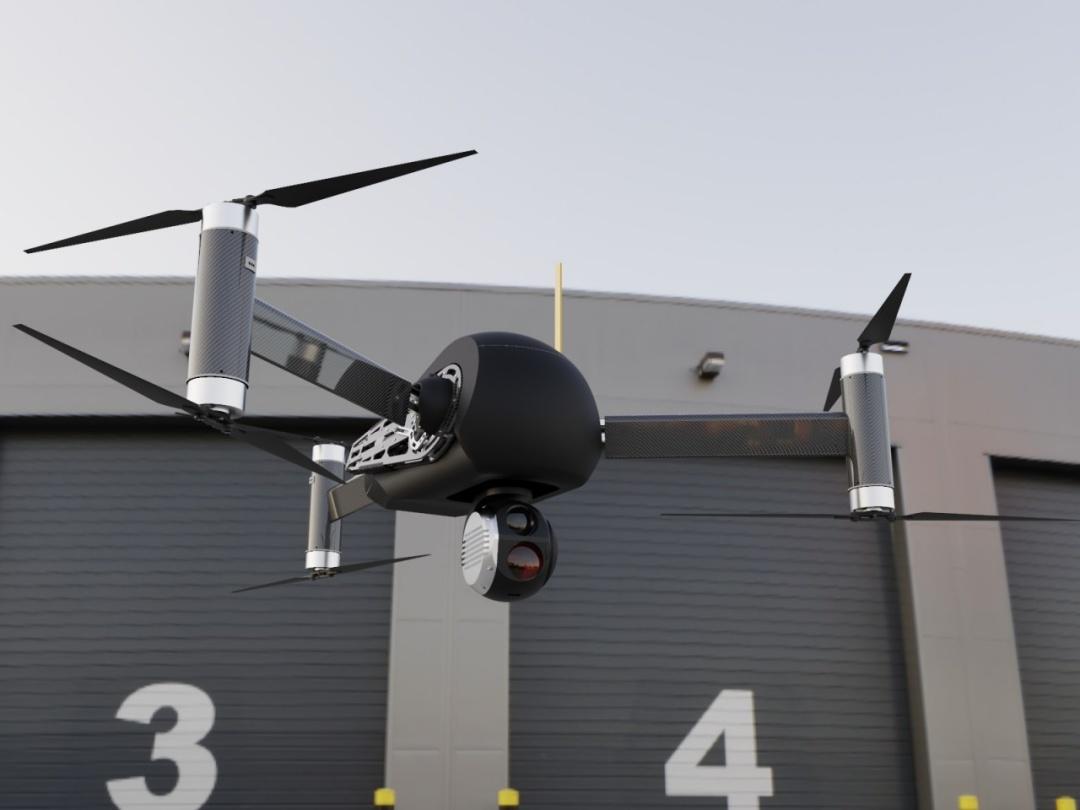 На виставці у Києві вперше представлять багатофункціональний безпілотний мультикоптер Windhover