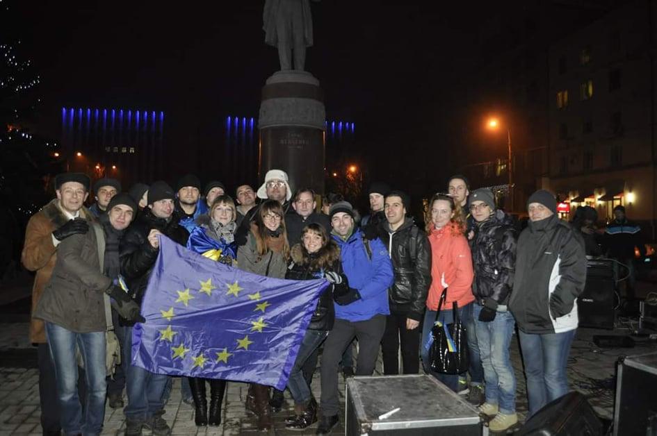 «ЄС — від Лісабону до Донбасу»: історія донецького Майдану